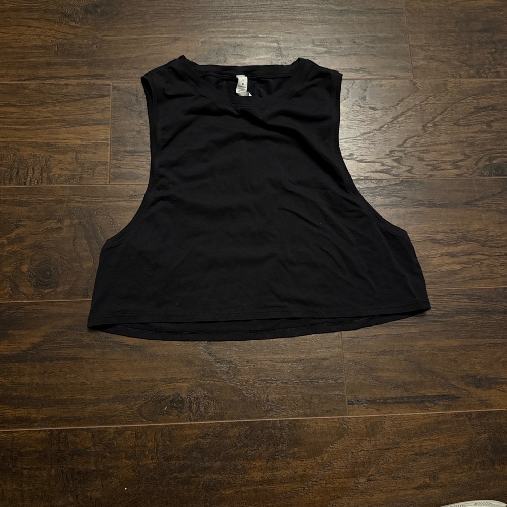 lululemon athletica Black Crop Top